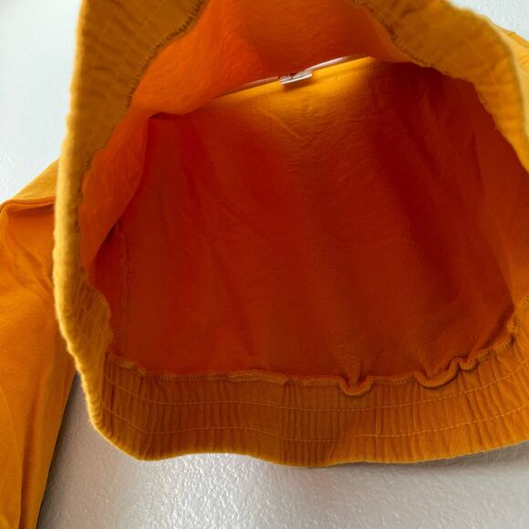 MTV Womens Mustard Yellow Quarter Zip Logo Sweater Longsleeve Sweater Size Small - Picture 4 of 8